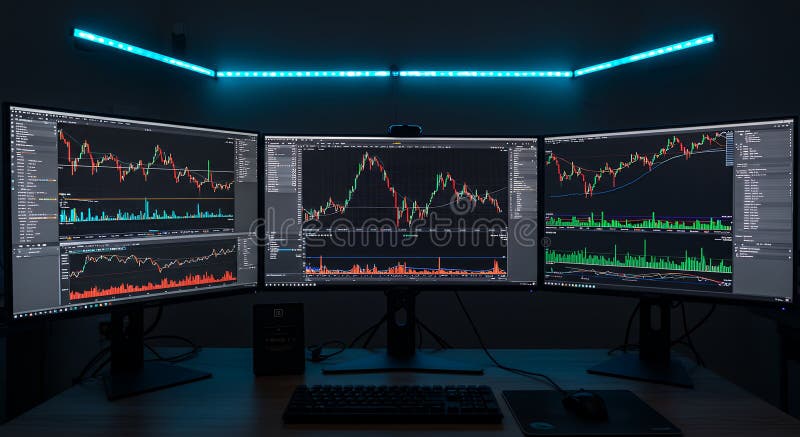 Rakit PC Khusus Trading Saham & Crypto: Setup Multi-Monitor 4 Layar Tanpa Lemot